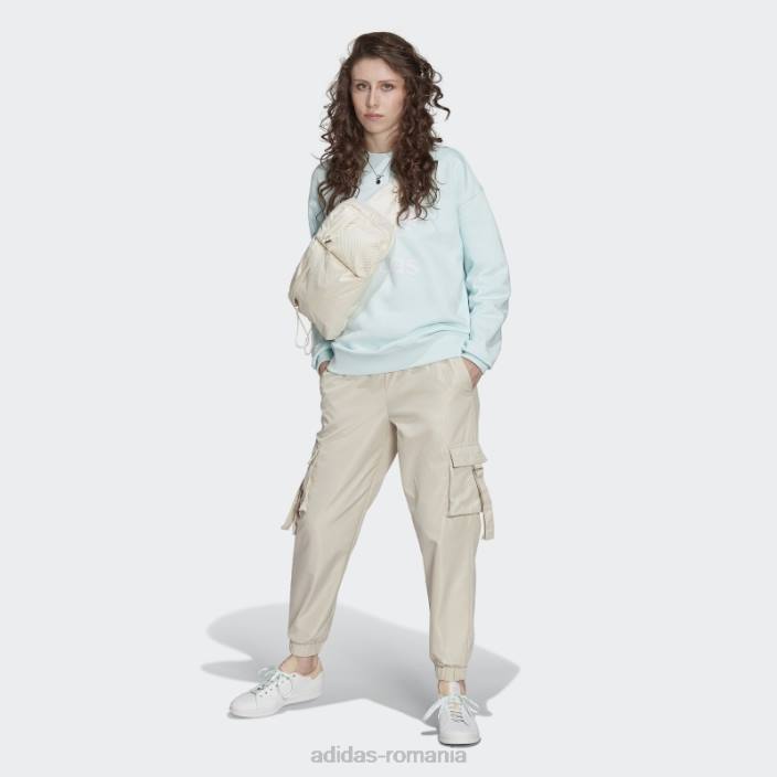 Adidas hanorac tip trefoil albastru femei albastru 2JBN17525