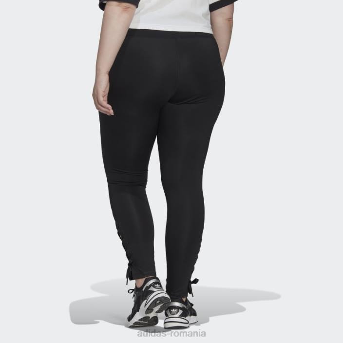 Adidas intotdeauna originali jambiere 7/8 (plus marime) negri femei negru 2JBN10766
