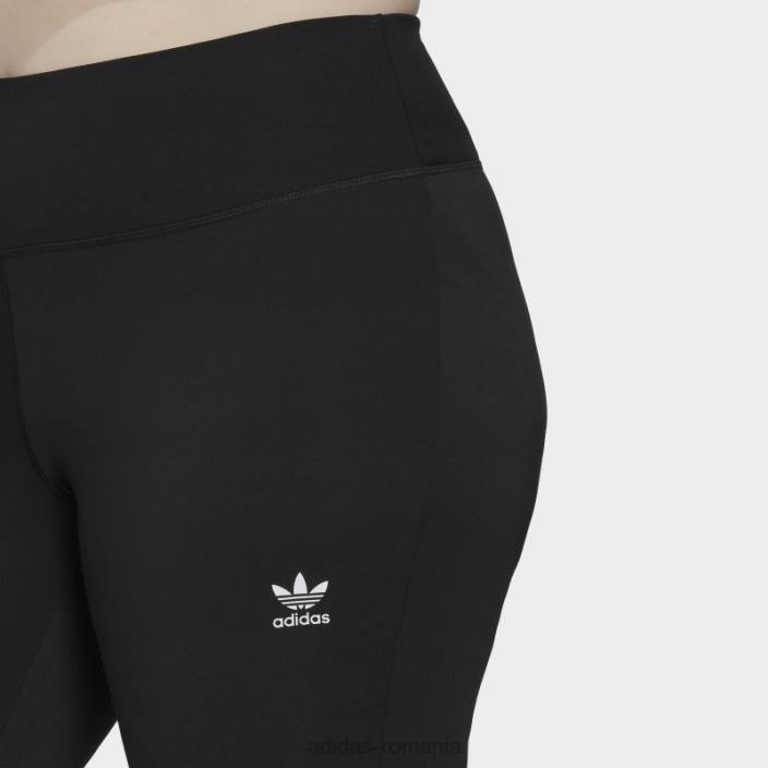 Adidas intotdeauna originali jambiere 7/8 (plus marime) negri femei negru 2JBN10766