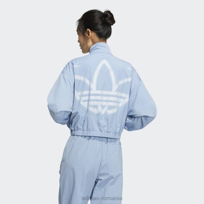Adidas jachetă adicolor ambiental sky femei cer ambiental/albastru 2JBN2761