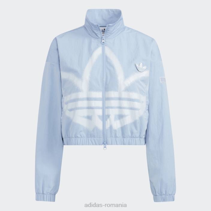 Adidas jachetă adicolor ambiental sky femei cer ambiental/albastru 2JBN2761