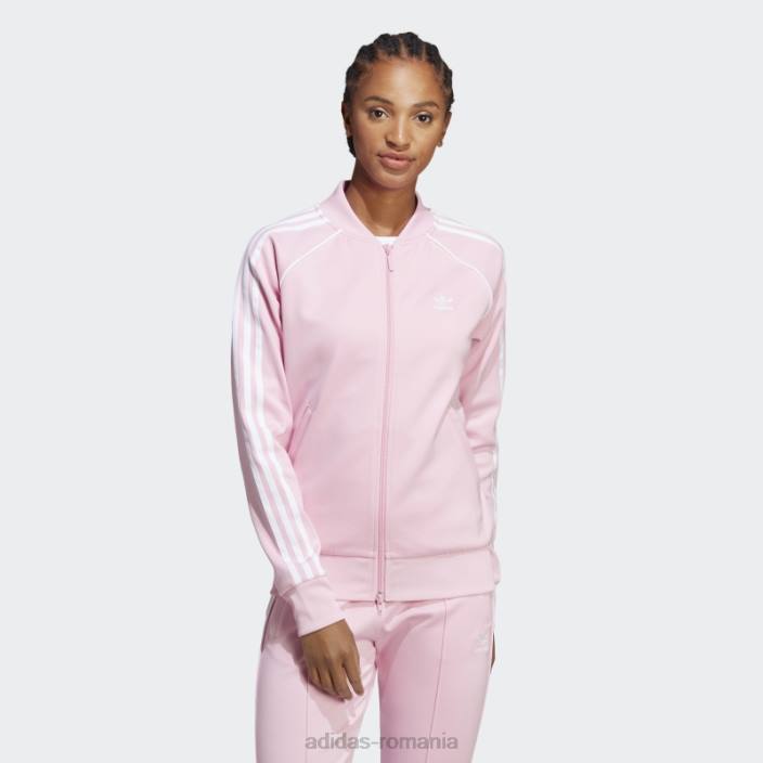 Adidas jachetă adicolor classics sst roz adevărat femei roz adevarat 2JBN9496