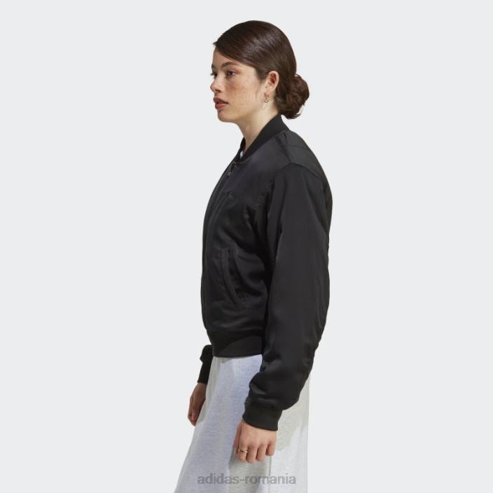 Adidas jachetă bomber premium essentials negru fashion femei negru 2JBN9980