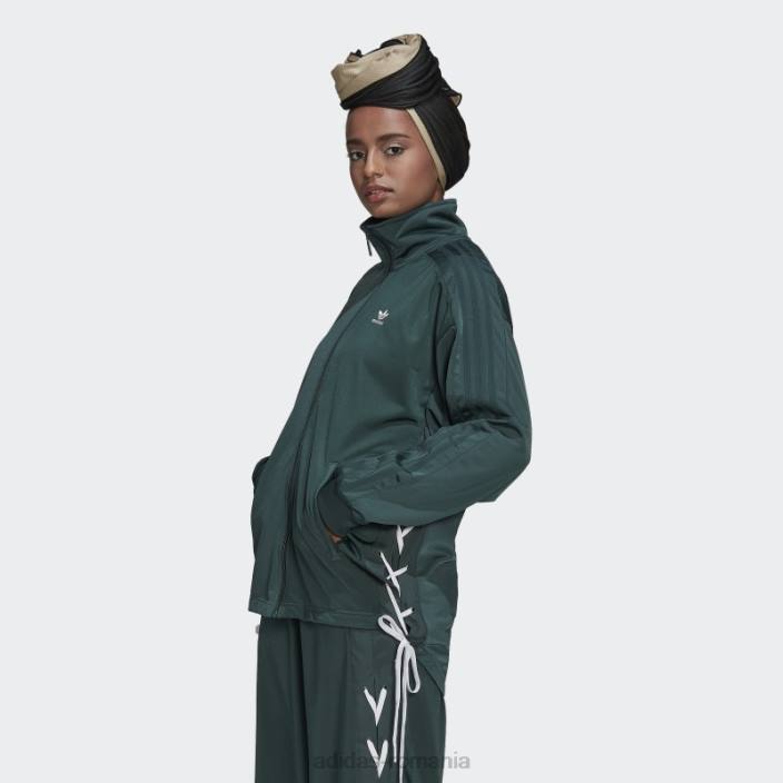 Adidas jachetă de sport cu dantelă întotdeauna originală verde mineral adidas femei verde mineral 2JBN10740