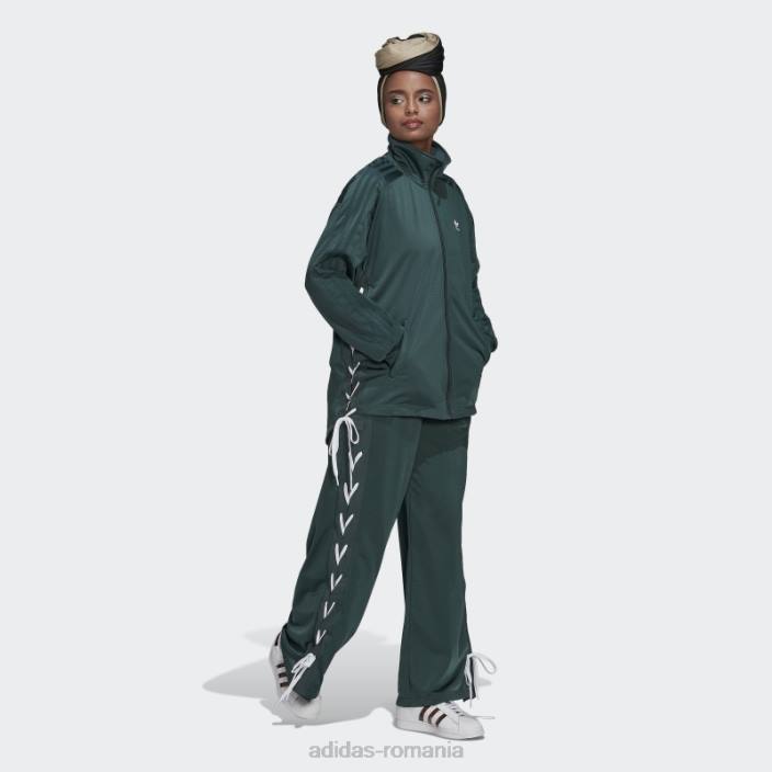 Adidas jachetă de sport cu dantelă întotdeauna originală verde mineral adidas femei verde mineral 2JBN10740