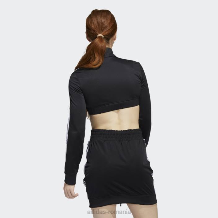 Adidas jachetă de sport neagră cu monogramă jeremy scott femei negru 2JBN10147