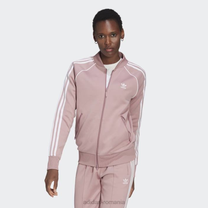 Adidas jachetă de sport primeblue sst mov femei mov 2JBN10327