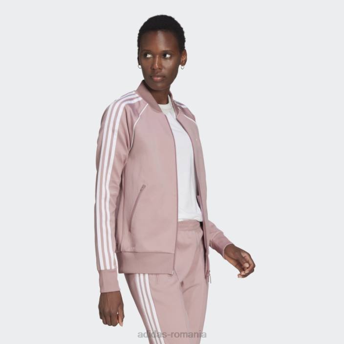 Adidas jachetă de sport primeblue sst mov femei mov 2JBN10327