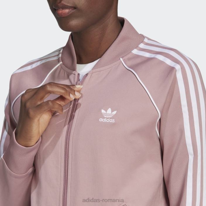 Adidas jachetă de sport primeblue sst mov femei mov 2JBN10327