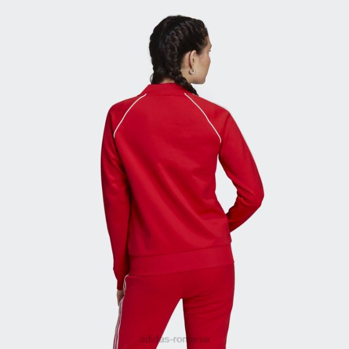 Adidas jachetă de sport primeblue sst roșie femei roșu 2JBN10298