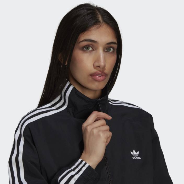 Adidas jachetă neagră adicolor classics cu blocare adidas femei negru 2JBN10257