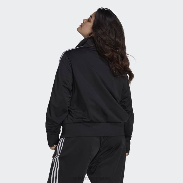 Adidas jachetă neagră adicolor classics firebird (mărime plus) femei negru 2JBN9089