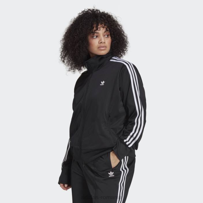 Adidas jachetă neagră adicolor classics firebird primeblue (plus mărime) adidas femei negru 2JBN10035