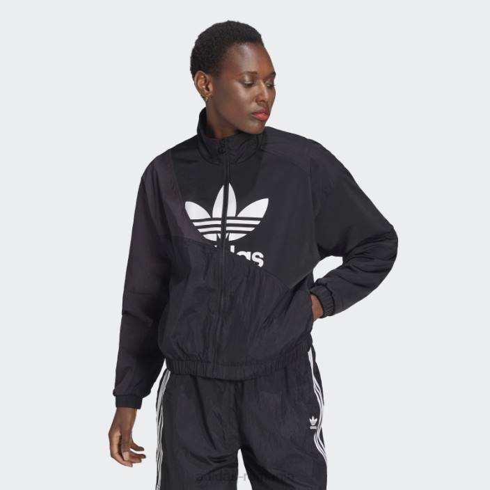 Adidas jachetă neagră adicolor split trefoil femei negru 2JBN2939