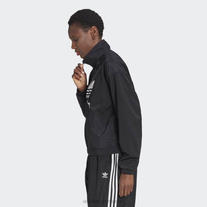 Adidas jachetă neagră adicolor split trefoil femei negru 2JBN2939