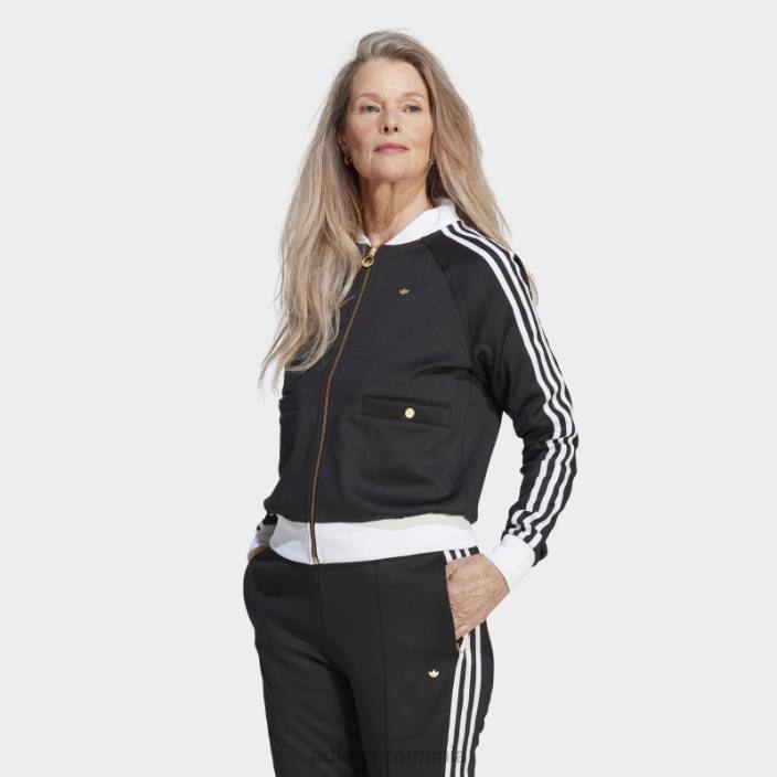 Adidas jachetă neagră din sst femei negru 2JBN2356