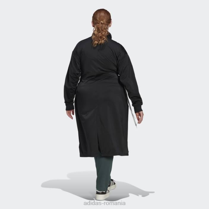 Adidas jachetă neagră întotdeauna originală cu dantelă (mărime plus) femei negru 2JBN10811