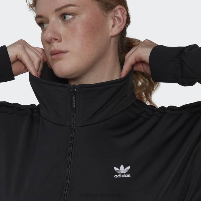 Adidas jachetă neagră întotdeauna originală cu dantelă (mărime plus) femei negru 2JBN10811