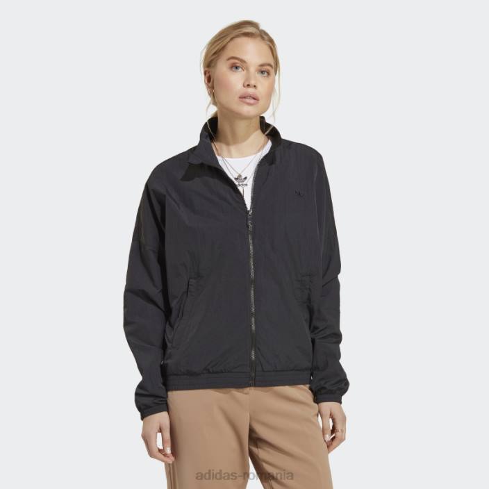 Adidas jachetă neagră premium essentials din nailon adidas femei negru 2JBN9747