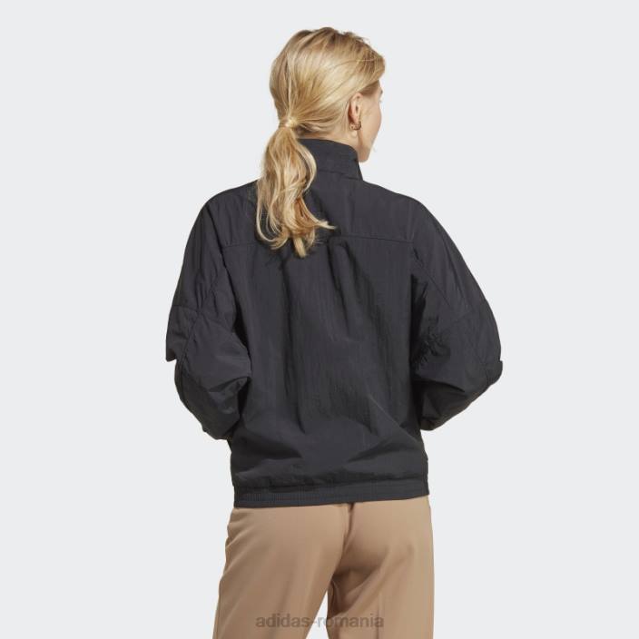 Adidas jachetă neagră premium essentials din nailon adidas femei negru 2JBN9747