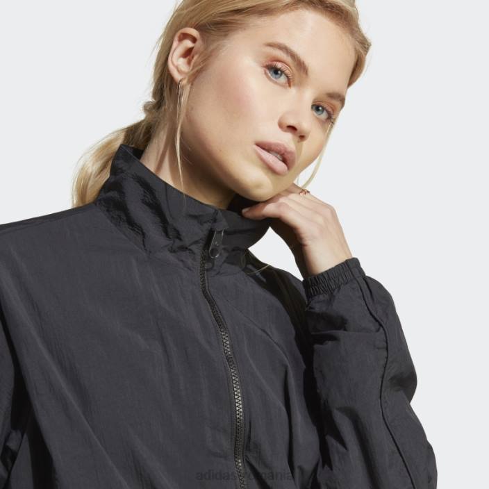 Adidas jachetă neagră premium essentials din nailon adidas femei negru 2JBN9747