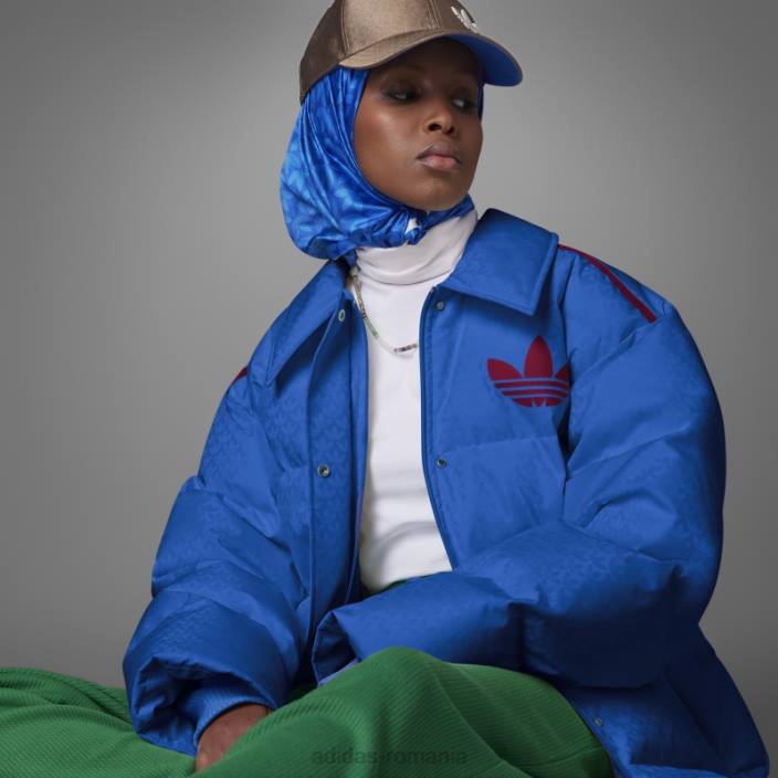 Adidas jachetă puf monogramă adicolor anii 70 regal femei regal 2JBN2864