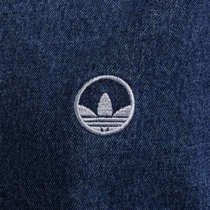 Adidas jacheta denim colegiale albastru indigo denim adidas femei denim albastru indigo 2JBN10572