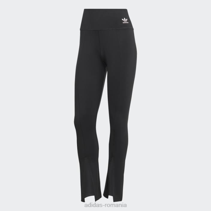 Adidas jambiere adicolor classics cu tiv deschis negru femei negru 2JBN16424