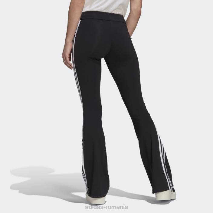 Adidas jambiere evazate adicolor classics negru femei negru 2JBN16507