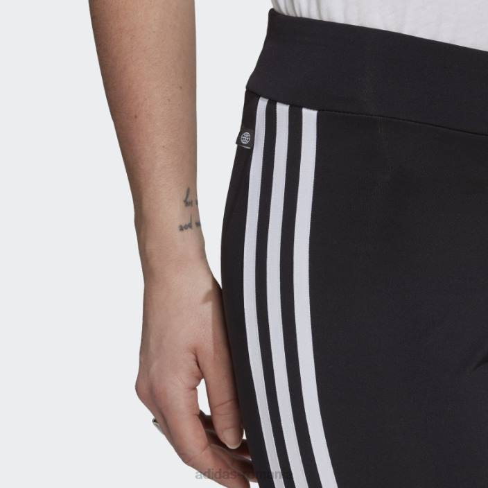 Adidas jambiere evazate adicolor classics negru femei negru 2JBN16507