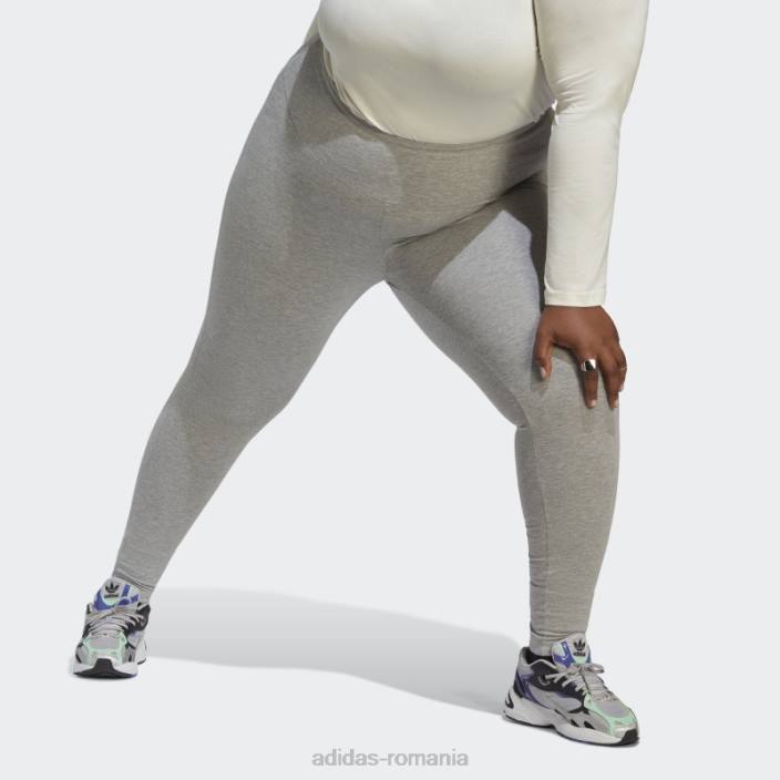 Adidas leggings adicolor essentials gri mediu (plus marime) adidas femei gri mediu 2JBN17343