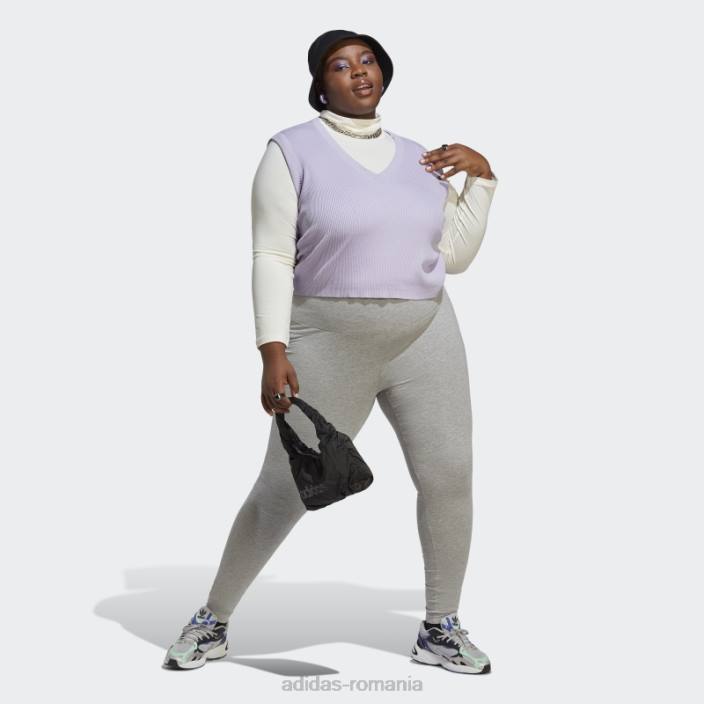 Adidas leggings adicolor essentials gri mediu (plus marime) adidas femei gri mediu 2JBN17343
