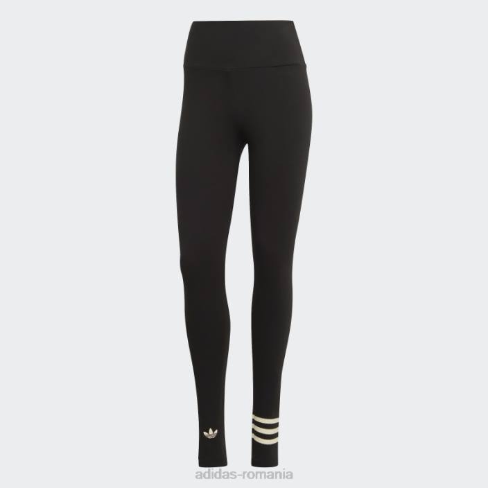 Adidas leggings adicolor neuclassics lungime intreaga (plus marime) negru femei negru 2JBN2305