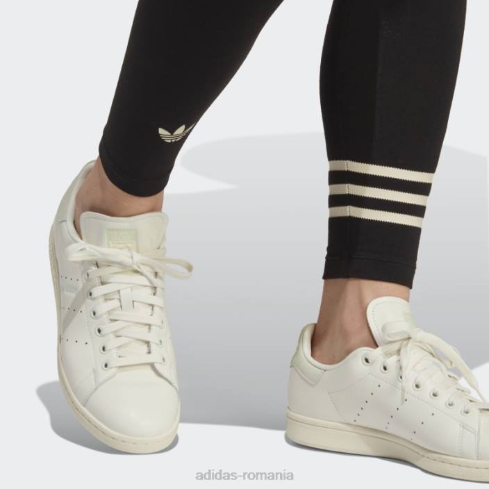 Adidas leggings adicolor neuclassics lungime intreaga (plus marime) negru femei negru 2JBN2305