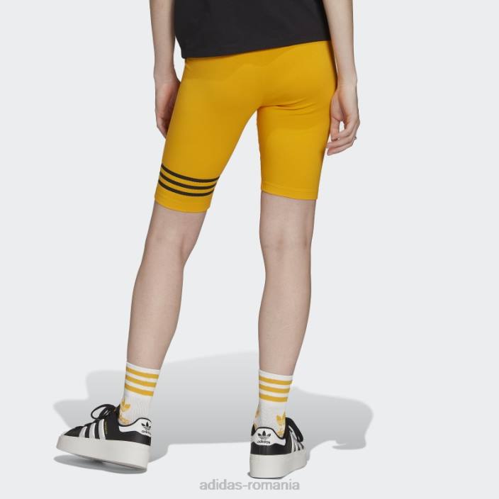 Adidas leggings biciclete adicolor neuclassics aurii femei aur 2JBN2767
