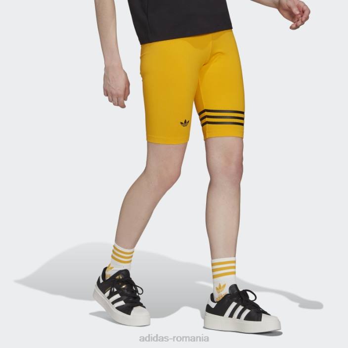 Adidas leggings biciclete adicolor neuclassics aurii femei aur 2JBN2767