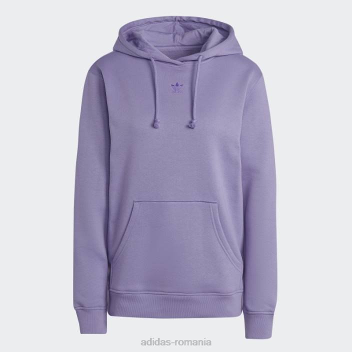 Adidas lila adicolor essentials fleece hoodie adidas femei liliac 2JBN10827