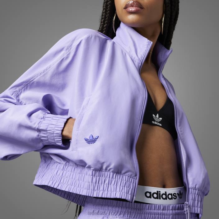 Adidas lila adicolor neuclassics trening top femei liliac 2JBN17416