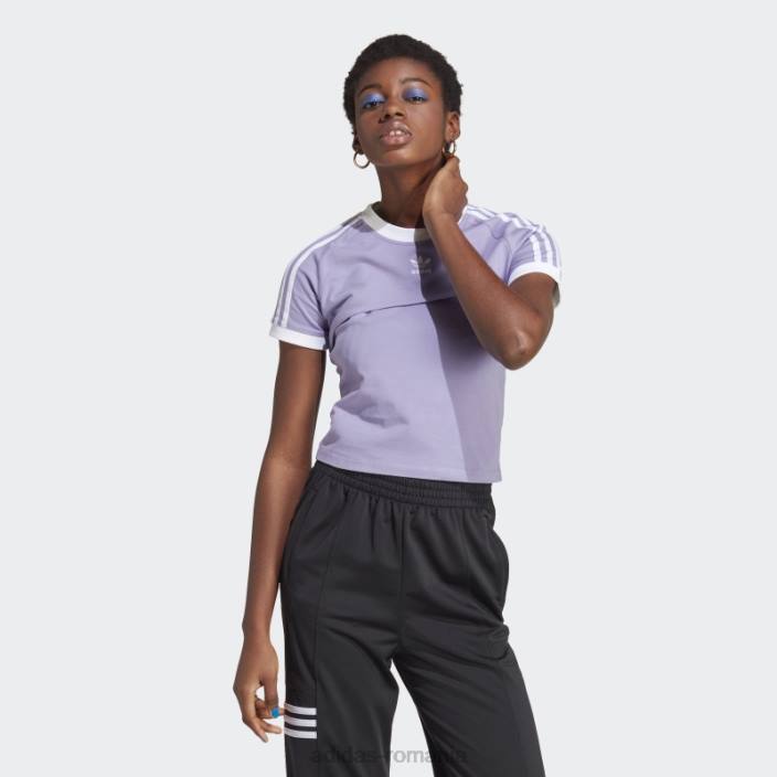 Adidas liliac mereu original tricou adidas femei liliac 2JBN17463