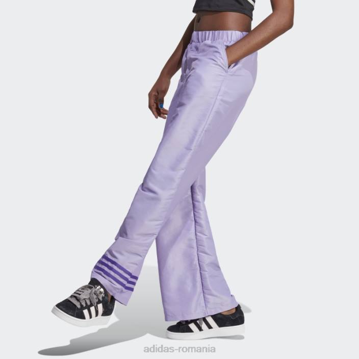 Adidas liliac pantaloni largi adidas femei liliac 2JBN9813