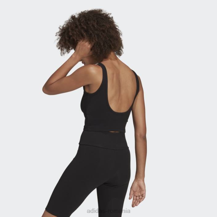 Adidas maiou negru cu nervuri adicolor essentials femei negru 2JBN10408