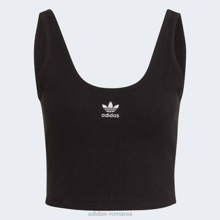 Adidas maiou negru cu nervuri adicolor essentials femei negru 2JBN10408