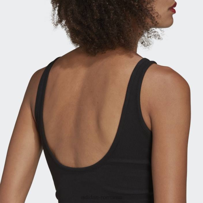 Adidas maiou negru cu nervuri adicolor essentials femei negru 2JBN10408