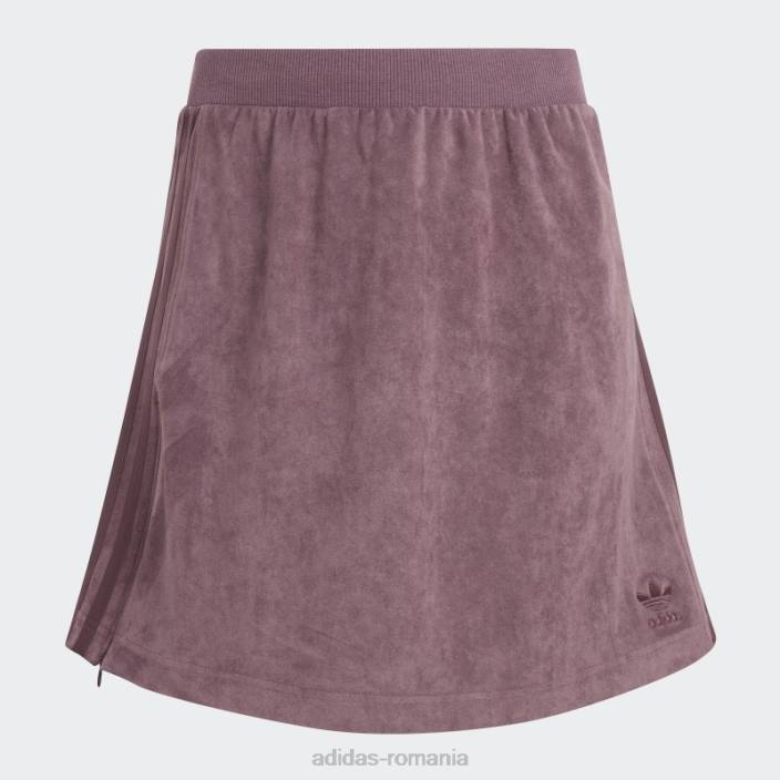 Adidas maro adicolor clasics fusta de piele intoarsa adidas femei maro 2JBN10779