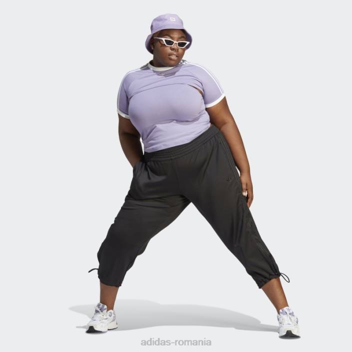 Adidas mereu original tricou (plus size) liliac femei liliac 2JBN17479