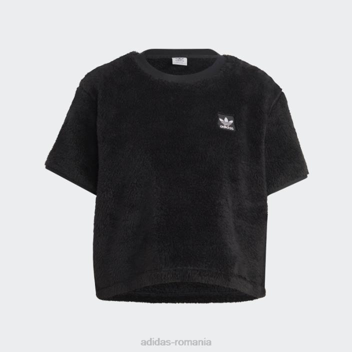 Adidas negru essentials+ pufos tricou adidas femei negru 2JBN9369