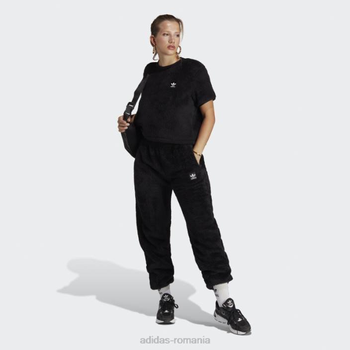 Adidas negru essentials+ pufos tricou adidas femei negru 2JBN9369