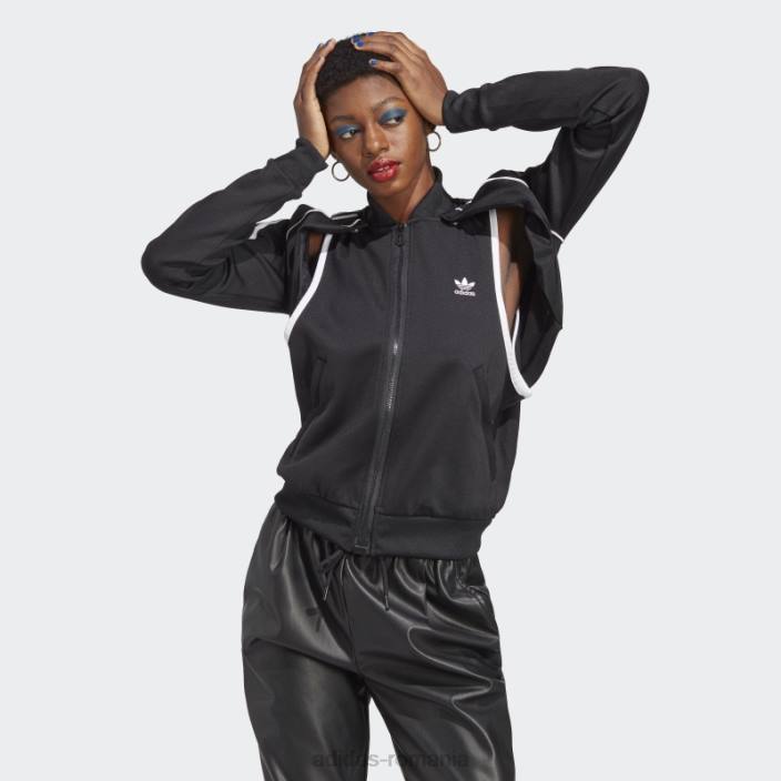 Adidas negru întotdeauna original sst track top femei negru 2JBN16895