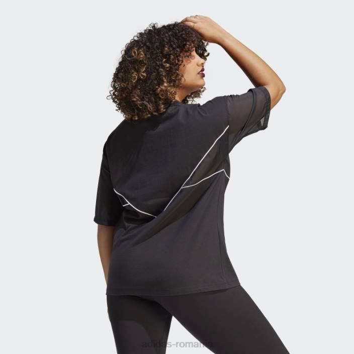 Adidas negru originals tee fashion femei negru 2JBN2303