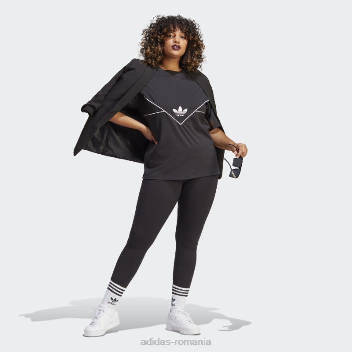 Adidas negru originals tee fashion femei negru 2JBN2303